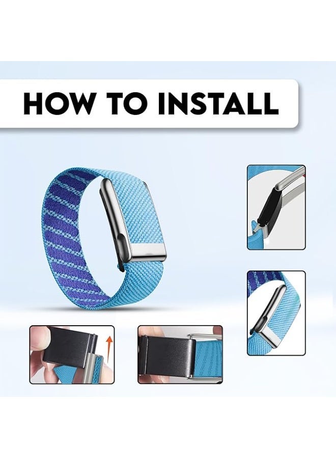 Ultra-soft Nylon Sport Band Compatible with WHOOP 5.0, One, Peak, and Life | Breathable, Durable & Secure Fit Strap | NOT for Gen 4 - Image 4